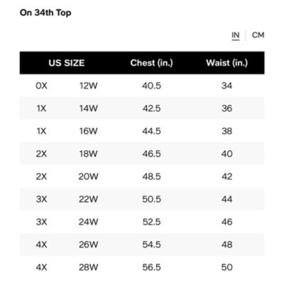 On 34th Women's Deep Black Ribbed Long Sleeve Top Plus Size 2X NWT - Picture 5 of 5